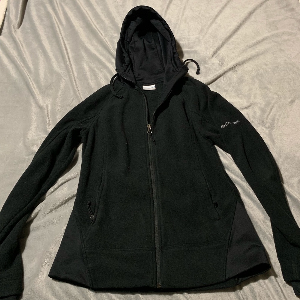 Columbia zip up fleece jacket